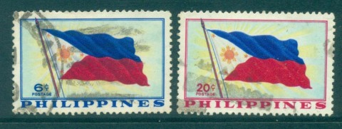 Philippines-1959-Flag-FU-lot31671