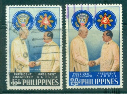 Philippines-1960-Garcia-Eisenhower-FU-lot31679