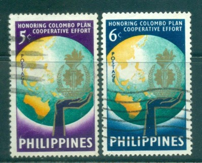 Philippines-1961-Colombo-Plan-FU-lot31681