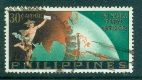 Philippines-1961-Postal-Conf-Airmail-FU-lot31737