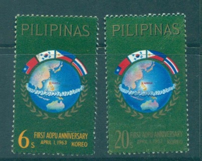 Philippines-1963-Asian-Oceanic-Postal-Union-FU-lot31688