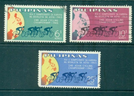 Philippines-1965-Cycling-FU-lot31694