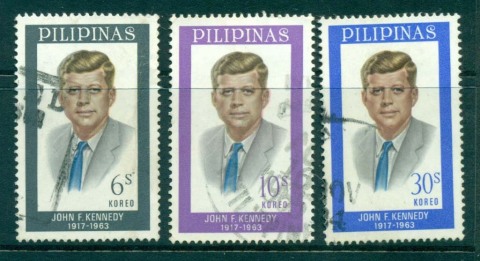 Philippines-1965-JF-Kennedy-FU-lot31692