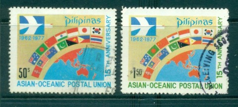 Philippines-1977-Asia-Oceanic-Postal-Union-FU-lot31707