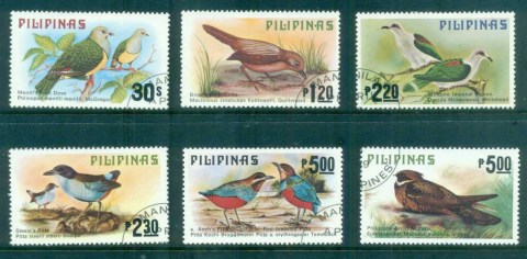 Philippines-1979-Birds-CTO