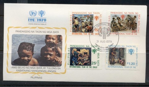 Philippines-1979-IYC-International-year-of-the-Child-FDC