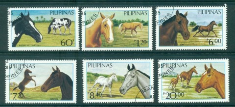 Philippines-1984-Horses-CTO-lot31729