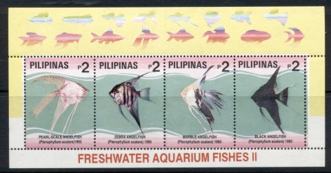 Philippines-1993-Freshwater-Fish-2p-MS-MUH