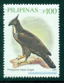 Philippines-2009-100p-Bird-Defin-2009-1st-Print-MUH-Lot24492