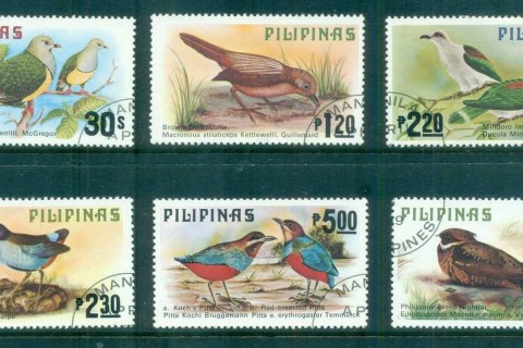 Philippines-1979-Birds-CTO