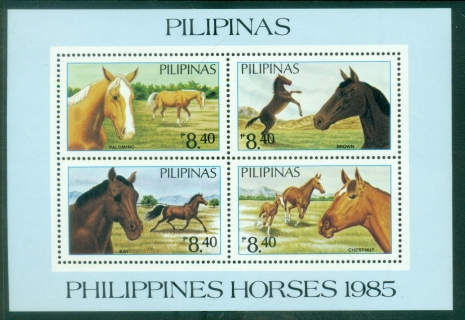 Philippines-1985-Horses-MS-MUH