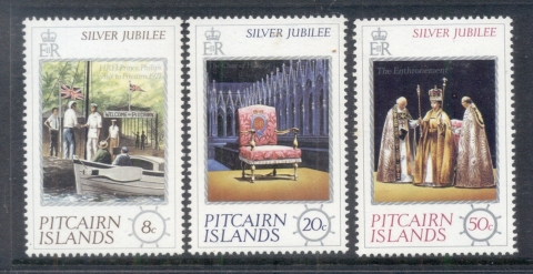 Pitcairn-Is-1977-QEII-Silver-Jubilee-MUH