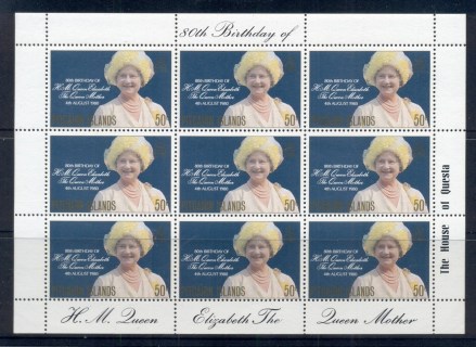 Pitcairn-Is-1980-Queen-Mother-80th-Birthday-MUH