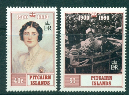 Pitcairn-IS-1990-Queen-Mother-90th-Birthday-MUH-Lot30090