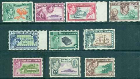 Pitcairn-Is-1940-51-KGVI-Definitives-MUH-lot43279