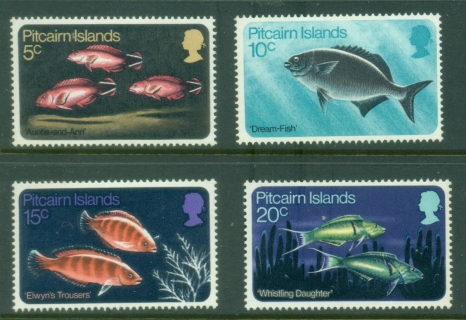 Pitcairn-Is-1970-Marine-Life-Fish-MLH