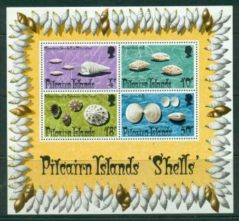 Pitcairn-Is-1974-Shells-MS-MUH-Lot20117