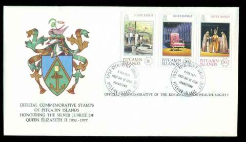 Pitcairn-Is-1977-Silver-Jubilee-FDC-lot51614