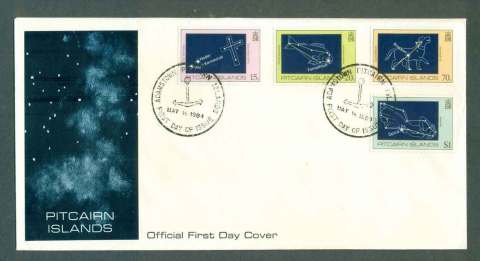 Pitcairn-Is-1984-Constellations-FDC-lot50413