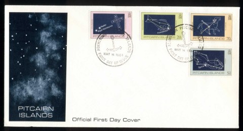 Pitcairn-Is-1984-Night-Sky-Starsigns-FDC