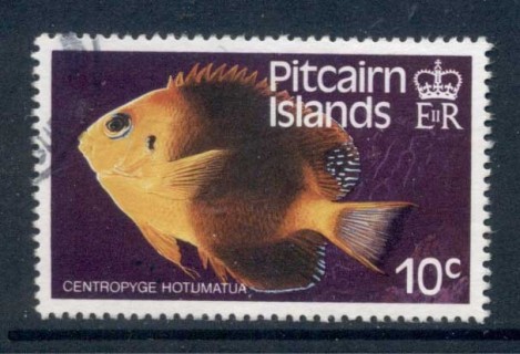 Pitcairn-Is-1984-Pictorials-Marine-Life-Fish-10c-FU