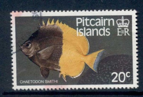 Pitcairn-Is-1984-Pictorials-Marine-Life-Fish-20c-FU