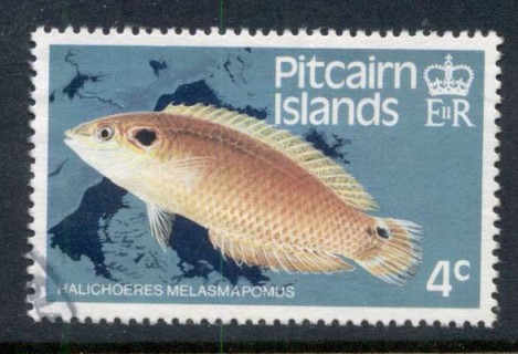 Pitcairn-Is-1984-Pictorials-Marine-Life-Fish-4c-FU