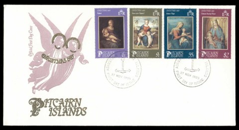 Pitcairn-Is-1985-Xmas-FDC