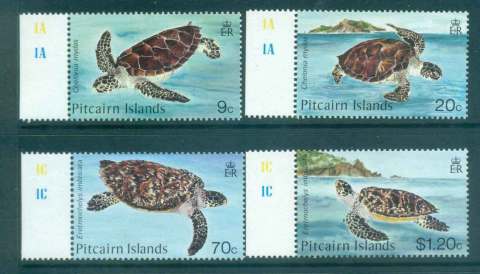 Pitcairn-Is-1986-Turtles-MUH-lot43391