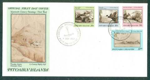 Pitcairn-Is-1987-19th-Century-paintings-Pt-2-FDC-lot45778