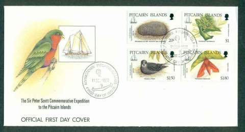 Pitcairn-Is-1992-Sir-Peter-Scott-Expedition-FDC-lot45788