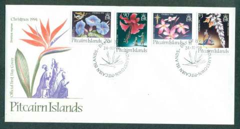 Pitcairn-Is-1994-Xmas-FDC-lot45761