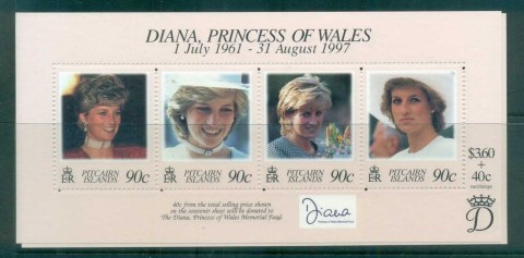 Pitcairn-Is-1998-Princess-Diana-in-Memoriam-MS-MUH-lot81820