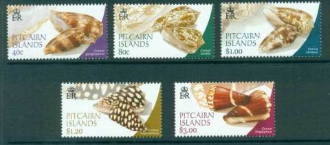 Pitcairn-Is-2003-Cone-Shells-MUH-lot21461