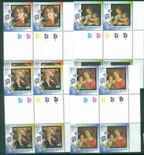 Pitcairn-Is-2003-Xmas-Gutter-Block-4-MUH-lot21453