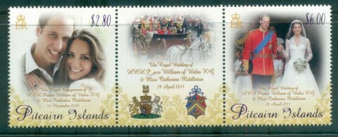 Pitcairn-Is-2010-Royal-Wedding-William-Kate-MUH-lot79917