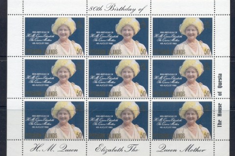 Pitcairn-Is-1980-Queen-Mother-80th-Birthday-MUH