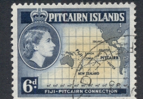 Pitcairn-Is-1957-QEII-Pictorial