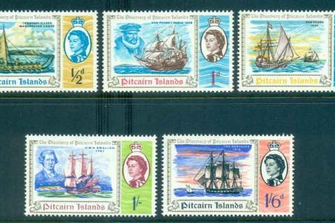 Pitcairn-Is-1967-Bicentenary-of-Discovery-MLH-lot43308