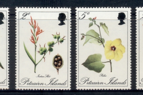 Pitcairn-Is-1970-Pitcairn-Flowers-MUH