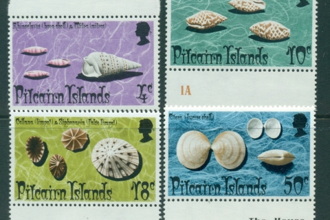 Pitcairn-Is-1974-Shells-NUH-Lot29849