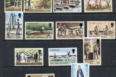 Pitcairn-Is-1977-81-Pictorials-MUH