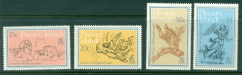 Pitcairn-Is-1982-Xmas-Paintings-of-Angels-by-Raphael-MLH