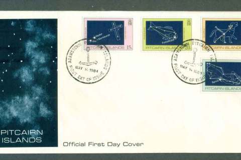 Pitcairn-Is-1984-Constellations-FDC-lot50413