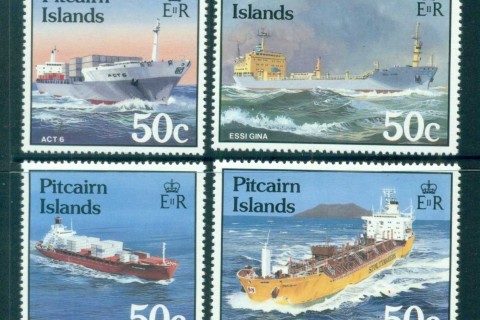 Pitcairn-Is-1985-Supply-Ships-MUH-lot81504