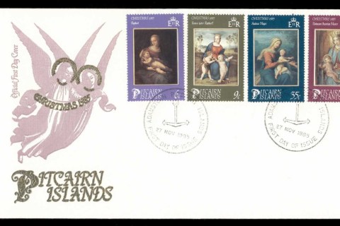 Pitcairn-Is-1985-Xmas-FDC