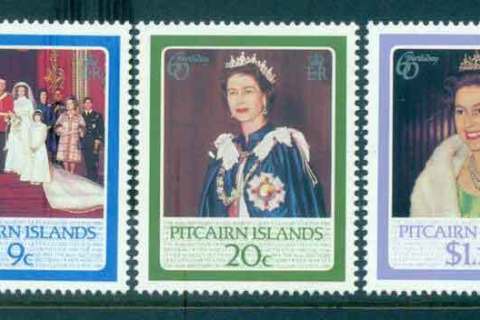 Pitcairn-Is-1986-QEII-60th-Birthday-MUH-lot4332