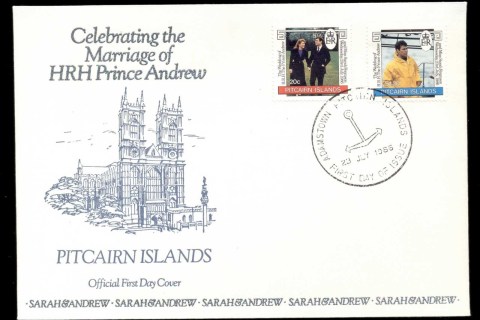 Pitcairn-Is-1986-Royal-Wedding-Andrew-Sarah-FDC