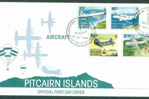 Pitcairn-Is-1989-Aircraft-FDC-lot45801