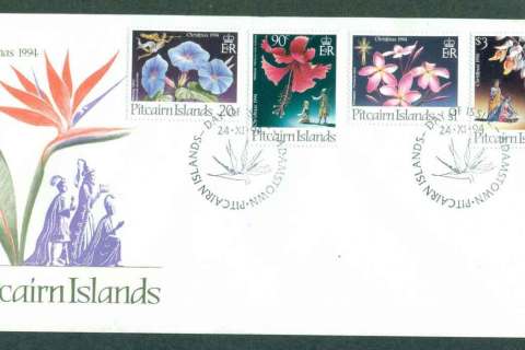 Pitcairn-Is-1994-Xmas-FDC-lot45761